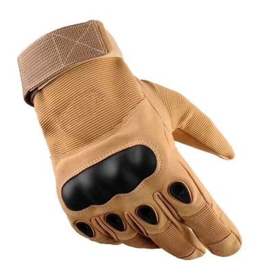 Waterproof Full Finger Tactical Gloves in Green Color for Sports Enthusiasts