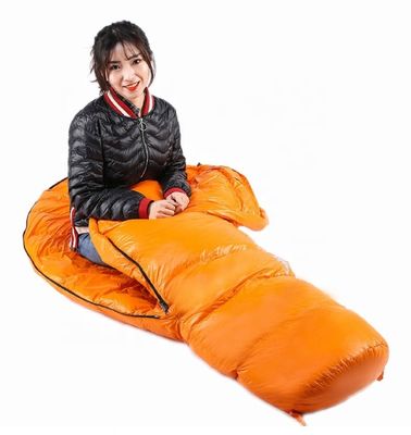 3 Season Waterproof Outdoor Sleeping Bag for Camping Customized Logo Fabric Mummy Pcs