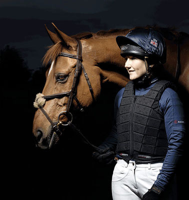 Customized Logo Safety Padded Lightweight Vest for Jockey Comfortable and Protective