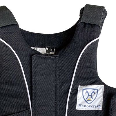 Kids' Protective Horse Riding Vest with Other Features Made of Cotton Fabric