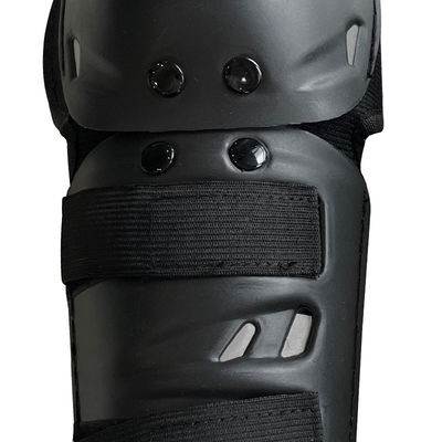 Black Elbow Knee Protectors Sets for Riding Racing One Size Fits All and Customizable