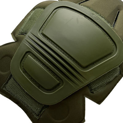 Functional One Size Adjustable Elbow and Knee Pads for Body Protection in Hot Green Color
