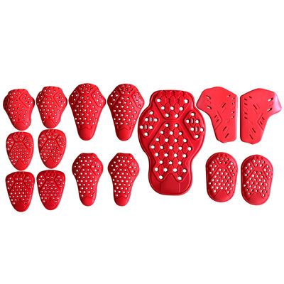 Motorcycle Big Hip Protectors of PU Material for Body Protection in One Size Fits