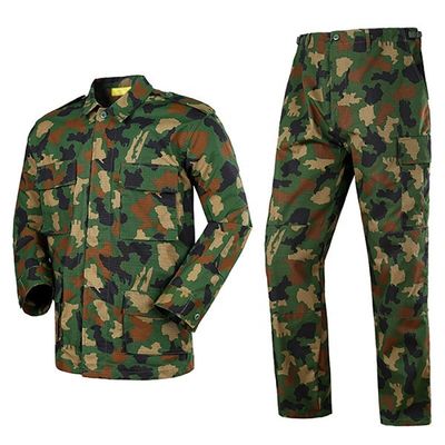 Anti-UV Protection Woodland BDU Training Guard Uniforms Custom Clothing 1.5 per Set