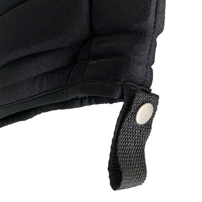 Lightweight Horse Riding Vest for Adults Breathable Black EVA Mesh Fabric Elastic Stain