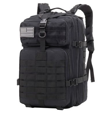 45L Backpack Large Capacity MOLLE System and Soft Handle for Outdoor Adventure Package