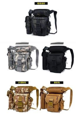 Waterproof Molle Leg Bag Multi-functional Waist Pack for Four Seasons Sports and Hiking