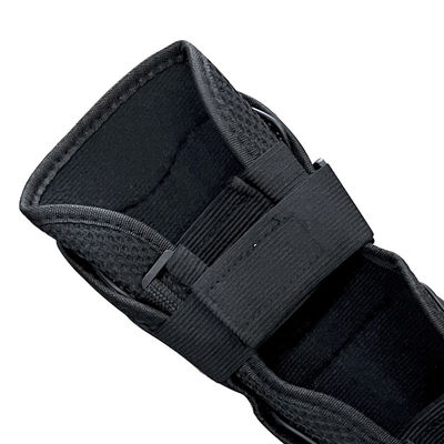 Professional Light Weight Rubber Knee Pads for Extreme Sports Impact Protection Black