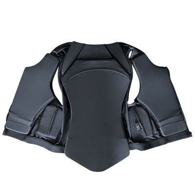 Professional Black S Equestrian Vest in EVA and Mesh Fabric for Safe Horse-Riding