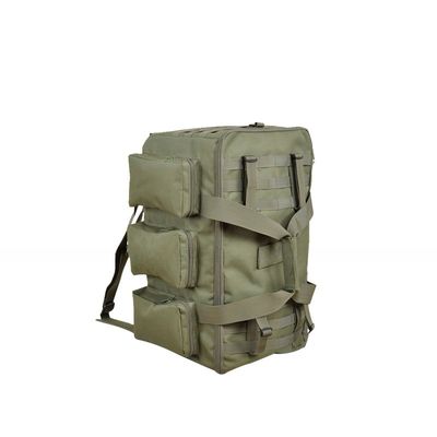 Outdoor Sports Black Travel Backpack Large Capacity 58*30*32cm Nerve Bridge Technique