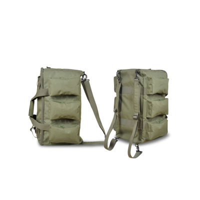 Outdoor Sports Black Travel Backpack Large Capacity 58*30*32cm Nerve Bridge Technique