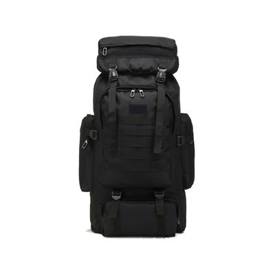 Soft Handle 80L Waterproof Multi-Function Camouflage Hiking Bag for Mountain Training