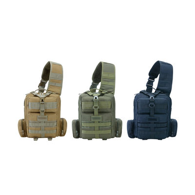 Outdoor Hiking and Travel Crossbody Bag with Cotton Lining Material 11 Inches