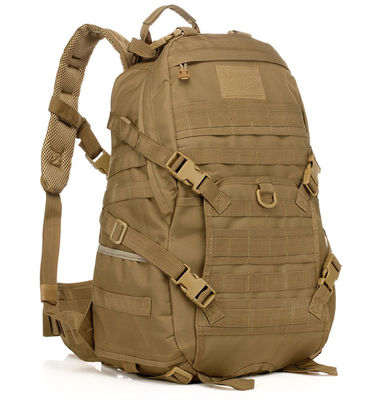 Waterproof Customized Color 35L Oxford Backpack for Hiking and Camping Large Capacity