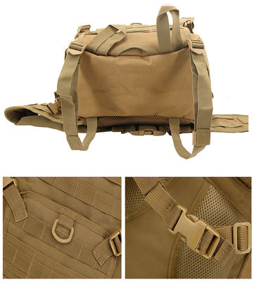 Waterproof Customized Color 35L Oxford Backpack for Hiking and Camping Large Capacity