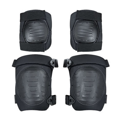 Sport Protection Necessities Thick Black Elbow and Knee Pads for Outdoor Activities
