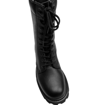 Outdoor Mountaineering Shoes Synthetic Leather Micrfiber Mesh Upper Material in Black