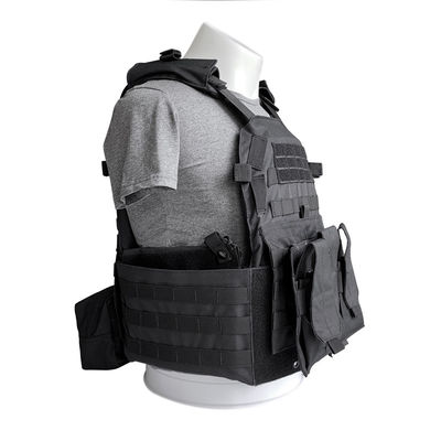 Multi-function Protective Vest With Molle System and Pouches for Body Safety in S-2XL Sizes