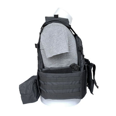 Multi-function Protective Vest With Molle System and Pouches for Body Safety in S-2XL Sizes
