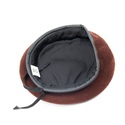 Customized Breathable Comfortable Beret 100% Wool Material for Adults in Casual Style