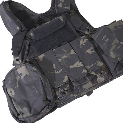 Polyester Fabric Gear Adjustable Multi-function Vest for Training and Body Protection