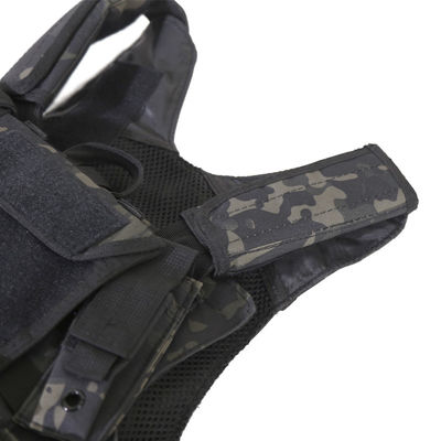 Polyester Fabric Gear Adjustable Multi-function Vest for Training and Body Protection