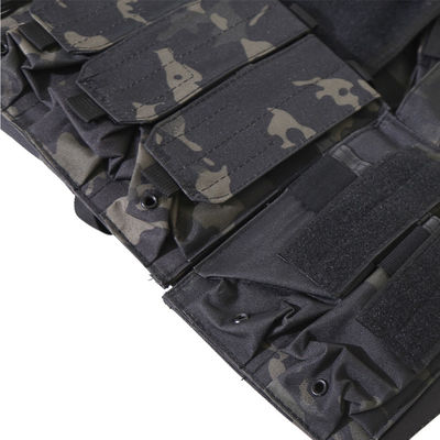 Polyester Fabric Gear Adjustable Multi-function Vest for Training and Body Protection