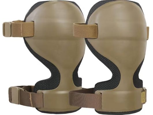 Outdoor Training Hard Shell Knee Pads for Personal Protection Green Professional Grade