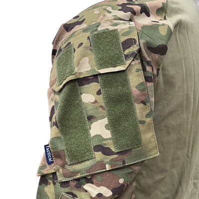 Wear-resistant Black Uniform Suit for Outdoor Training Breathable Long-sleeved Clothing