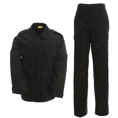 Camouflage Suit for Training 65% Polyester 35% Cotton Material Breathable and Durable