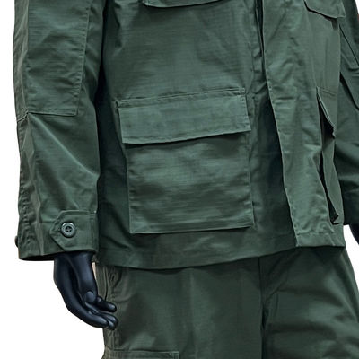 Polyester-Cotton Blend Suit for Training Breathable and Wear-Resistant ACU BDU Uniform