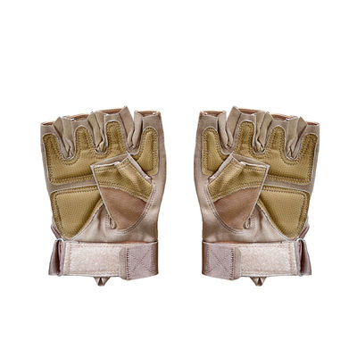 Green Nylon/Cotton/Metallic Half-Finger Hand Protection Perfect for Outdoor Activities