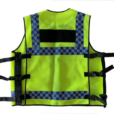 Men's Plus Size Polyester Vest with Multi Function Hook Loop Molle and Other Features
