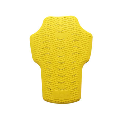 Soft and Breathable Yellow Memory PU Motorcycle Jacket Inserts with Non-Slip Function
