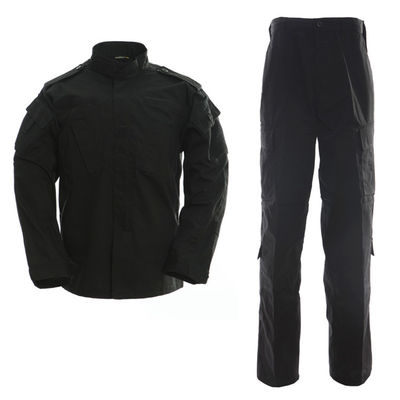 Seamless Fusing Outdoor Hiking Work Training Suit Long Sleeve Shirts Trousers ACU Men Camouflage Uniform