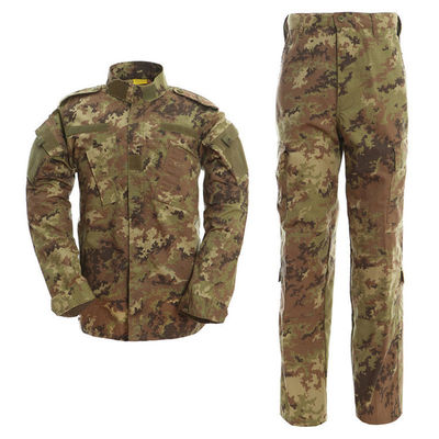 Seamless Fusing Outdoor Hiking Work Training Suit Long Sleeve Shirts Trousers ACU Men Camouflage Uniform