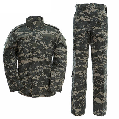 Men's Outdoor Camouflage Uniform Long Sleeve Shirts and Trousers for Digital Printing