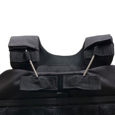 Black S-XXL Outdoor Sport Training Vest with Quick Release System Essential Gear