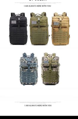 Customized Logo Availabled 45L Large Capacity Outdoor Hiking Backpack for Unisex