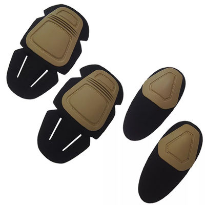 Professional Protection Gear Black Polyester Frog Suit Knee Pads and Elbow Support Set