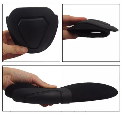 Professional Protection Gear Black Polyester Frog Suit Knee Pads and Elbow Support Set