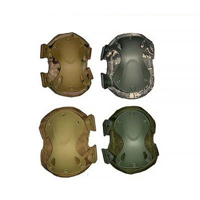 Comfortable Hard Shell Black Knee and Elbow Pads for One Size Fits All Protection Gear