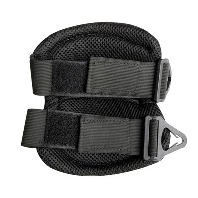 Comfortable Hard Shell Black Knee and Elbow Pads for One Size Fits All Protection Gear