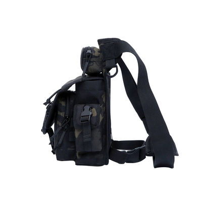 Camouflage Water Bottle Bag for Camping and Training 2-3 kg Capacity Multiple Pockets