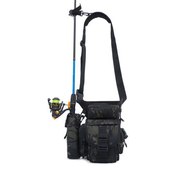 Camouflage Water Bottle Bag for Camping and Training 2-3 kg Capacity Multiple Pockets