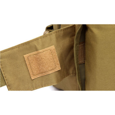 Barrel-shaped Water Bottle/Kettle Waist Bag Khaki Backpack for Outdoor Activities