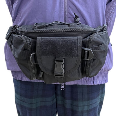 Multi-functional Chest Bag Fanny Bag for Men's Outdoor Sports Waterproof Waist Bag Cycling Tourism Running