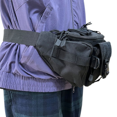 Multi-functional Chest Bag Fanny Bag for Men's Outdoor Sports Waterproof Waist Bag Cycling Tourism Running