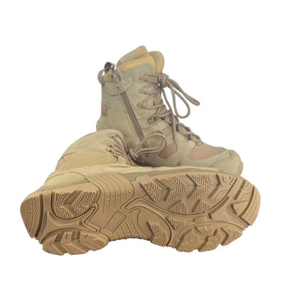 Winter Season Men's Combat Boots Out Door Training Shoes with Mesh Lining Material