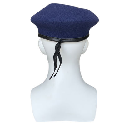 100% Wool Customized Beret Breathable Comfortable with Other Printing Methods